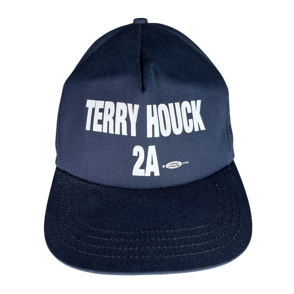 Vintage‎ Y2K Unionwear Mens Adjustable Hat Union Made In USA Workwear Cap Navy